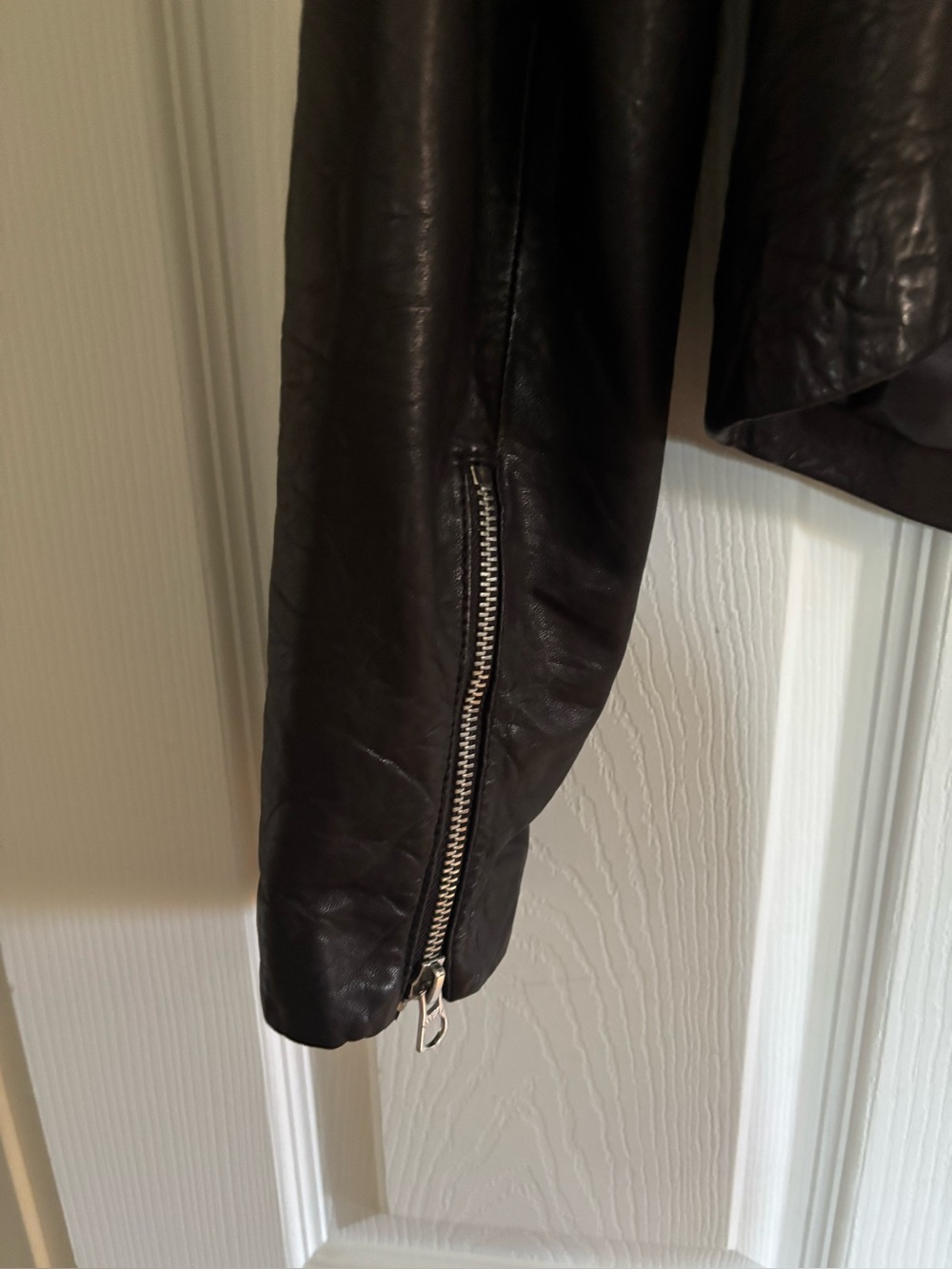 Madewell Washed Leather Motorcycle Jacket - Picture 6 of 8
